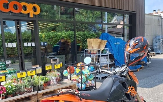 Motorrad Occasion KTM 640 LC4 Supermoto - Bild 1