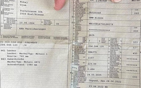 Motorrad Occasion BMW K 1200 S - Bild 4