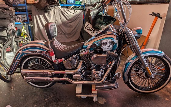 Gebrauchtmotorrad Harley-Davidson Fat Boy FLSTFI - Bild 3 Gebrauchtmotorrad Harley-Davidson Fat Boy FLSTFI - Bild 3