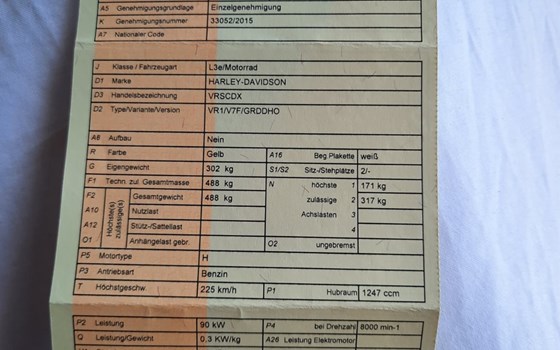 Gebrauchtmotorrad Harley-Davidson V-Rod Night Rod VRSCD - Bild 6 Gebrauchtmotorrad Harley-Davidson V-Rod Night Rod VRSCD - Bild 6
