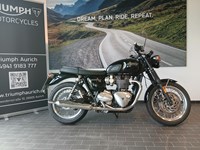 Gebrauchtmotorrad Triumph Bonneville T120 Vorführer "Triumph Kurvenausklang 2025" Angebotspreis sichern bis zum 27.09.2025