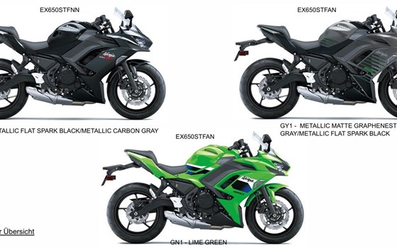 Neufahrzeug Kawasaki Ninja 650 - Bild 1
