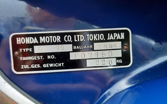 Motorrad Occasion Honda C72 Dream - Bild 3