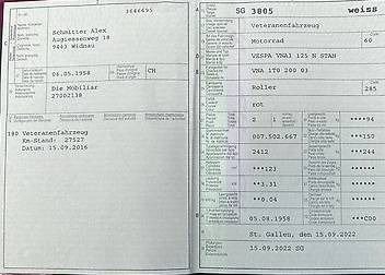 Motorrad Occasion Vespa 125 - Bild 5