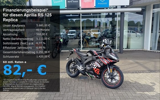Neufahrzeug Aprilia RS 125 GP Replica - Bild 1
