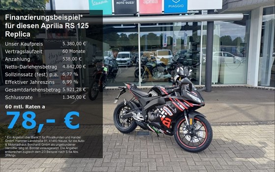 Neufahrzeug Aprilia RS 125 GP Replica - Bild 1