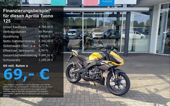 Neufahrzeug Aprilia Tuono 125 - Bild 1