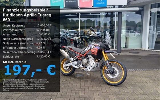 Neufahrzeug Aprilia Tuareg 660 Rally - Bild 1