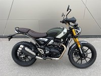 Neumotorrad Triumph Scrambler 400 X Kurvenausklang - Demobike/Aktion gültig bis 27.9.2025