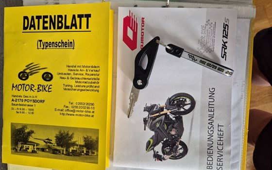 Gebrauchtmotorrad QJ Motor SRK 125 S - Bild 8 Gebrauchtmotorrad QJ Motor SRK 125 S - Bild 8