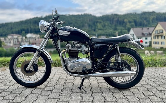 Motorrad Occasion Triumph Bonneville T140V - Bild 1