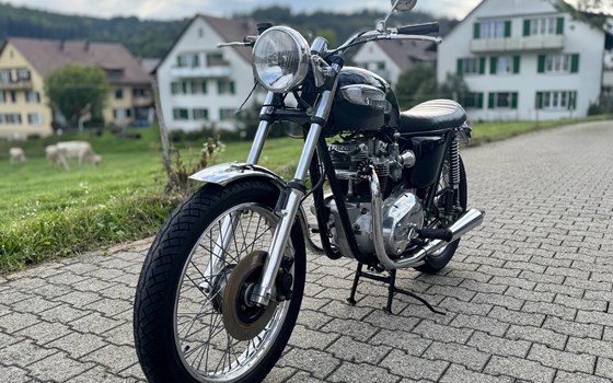 Motorrad Occasion Triumph Bonneville T140V - Bild 8