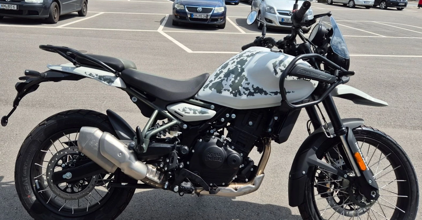 Zum Vergrößern bitte anklicken! Angebot Royal Enfield Himalayan 450