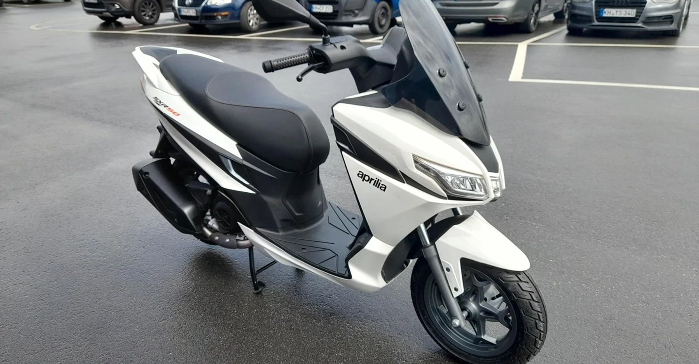 Zum Vergrößern bitte anklicken! Angebot Aprilia SXR 50