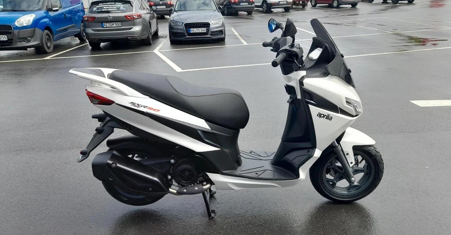 Zum Vergrößern bitte anklicken! Angebot Aprilia SXR 50