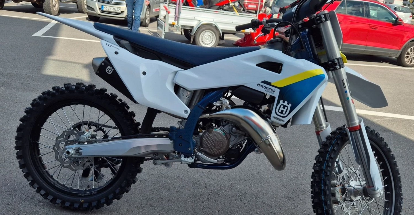 Zum Vergrößern bitte anklicken! Angebot Husqvarna TC 125