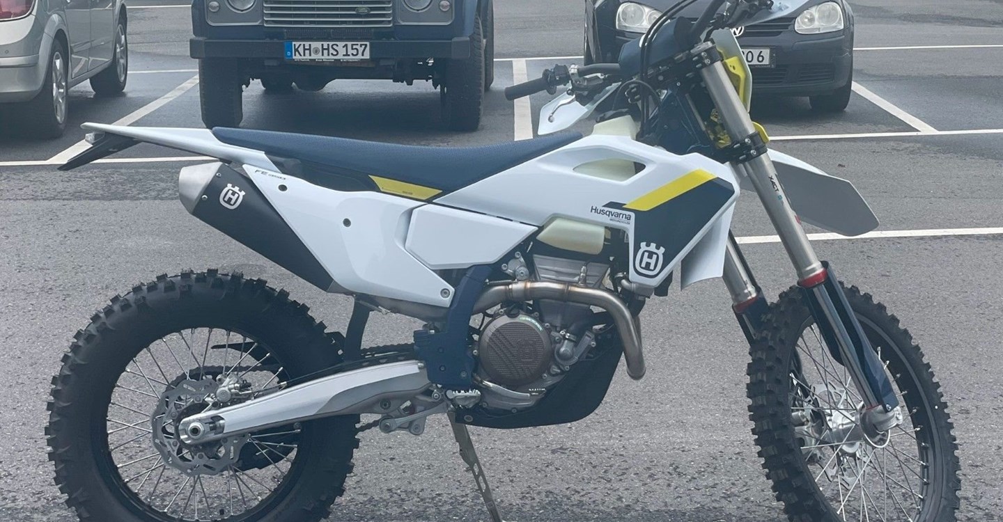 Zum Vergrößern bitte anklicken! Angebot Husqvarna FE 350