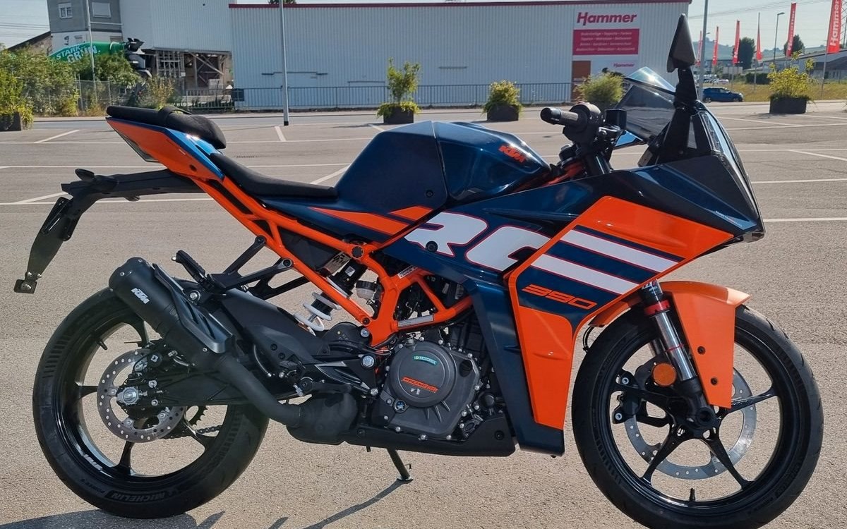 Zum Vergrößern bitte anklicken! Angebot KTM RC 390