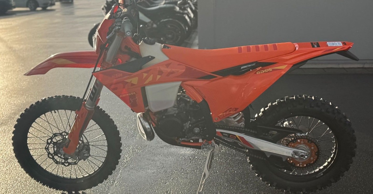 Zum Vergrößern bitte anklicken! Angebot KTM 250 EXC SIX DAYS
