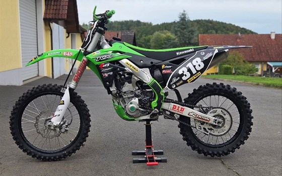 Gebrauchtmotorrad Kawasaki KX250F - Bild 1 Gebrauchtmotorrad Kawasaki KX250F - Bild 1
