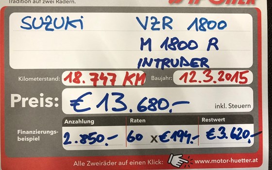 Gebrauchtmotorrad Suzuki VZR 1800 - Bild 15 Gebrauchtmotorrad Suzuki VZR 1800 - Bild 15
