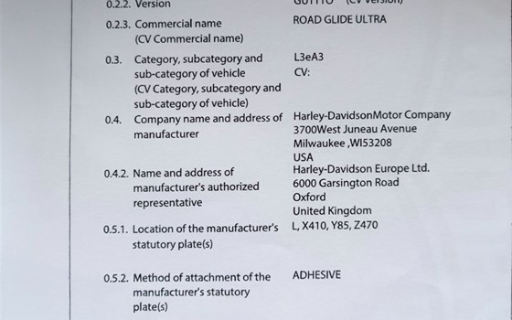 Gebrauchtmotorrad Harley-Davidson Road Glide Ultra - Bild 8 Gebrauchtmotorrad Harley-Davidson Road Glide Ultra - Bild 8