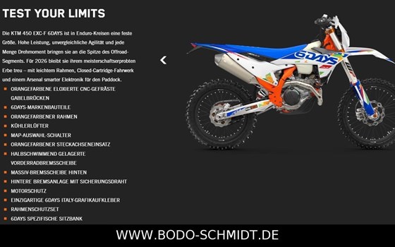 Neufahrzeug KTM 350 EXC-F - Bild 6