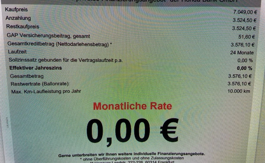 Angebot Honda SH350i Bild 2: Angebot Honda SH350i
