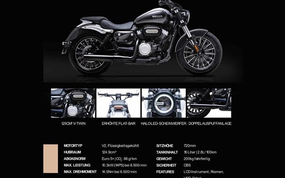 Neufahrzeug Benda Rock 125 - Bild 19