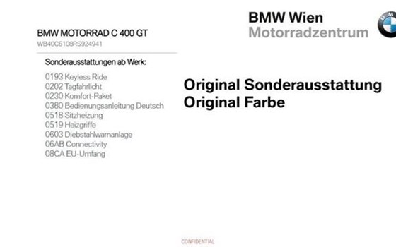 Gebrauchtmotorrad BMW C 400 GT - Bild 9 Gebrauchtmotorrad BMW C 400 GT - Bild 9