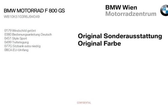 Gebrauchtmotorrad BMW F 800 GS - Bild 13 Gebrauchtmotorrad BMW F 800 GS - Bild 13
