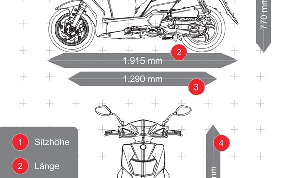 Neufahrzeug Sym Mask 50i - Bild 2