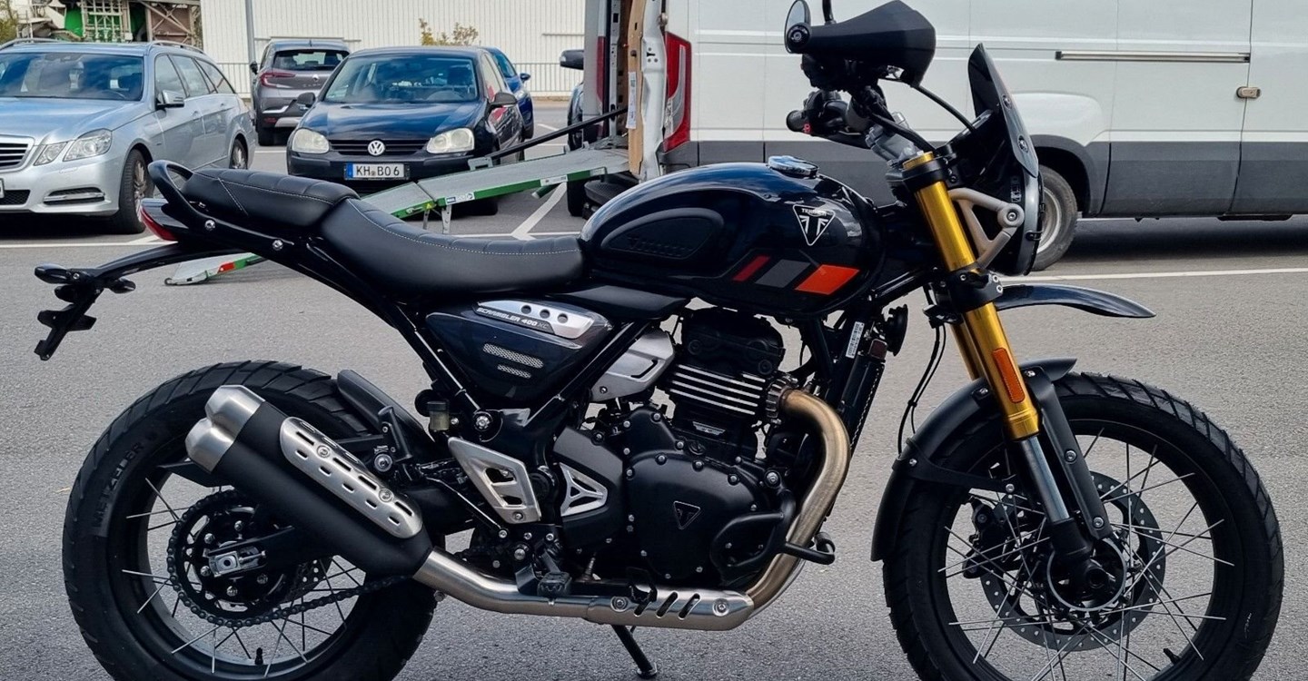 Angebot Triumph Scrambler 400 XC