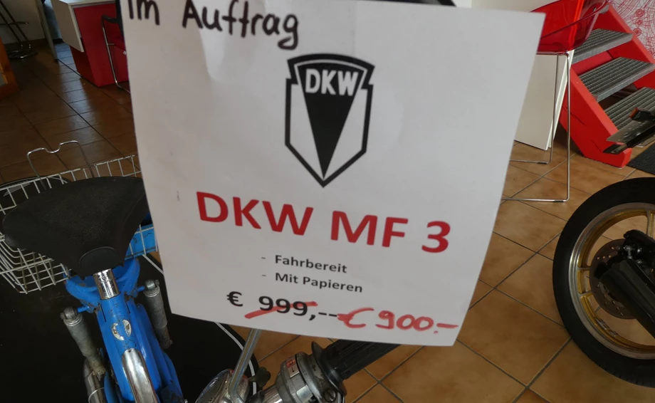 Offer DKW Fahrrad mit Hilfsmittel Bild 2: Offer DKW Fahrrad mit Hilfsmittel