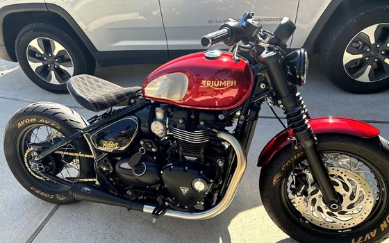 Gebrauchtmotorrad Triumph Bonneville Bobber - Bild 3 Gebrauchtmotorrad Triumph Bonneville Bobber - Bild 3