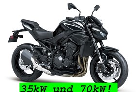 Kawasaki Z900 70kW