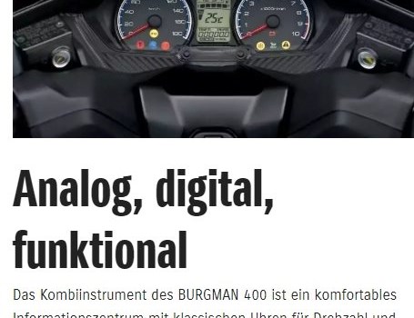 Gebrauchtmotorrad Suzuki Burgman 400 - Bild 21