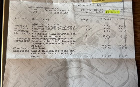 Gebrauchtmotorrad Honda CB 750 Four - Bild 7