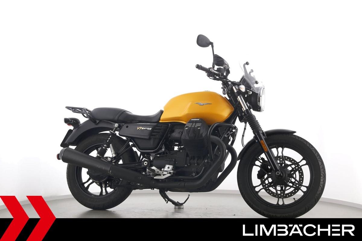 Moto Guzzi V7 III Stone - Sturzbügel, Scheibe