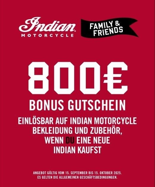 Angebot Indian Chieftain Limited