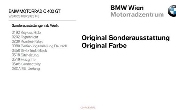 Gebrauchtmotorrad BMW C 400 GT - Bild 11 Gebrauchtmotorrad BMW C 400 GT - Bild 11