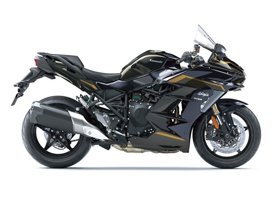 Kawasaki Ninja H2 SX (BK1 Gold Schwarz) - Bild 2