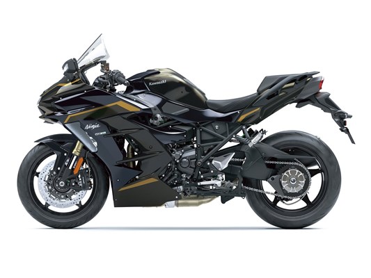 Kawasaki Ninja H2 SX (BK1 Gold Schwarz) - Bild 3