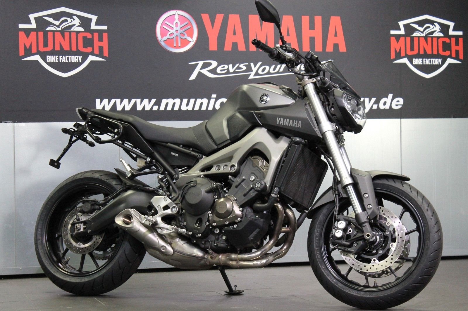 Yamaha MT-09 von der Munich Bike Factory