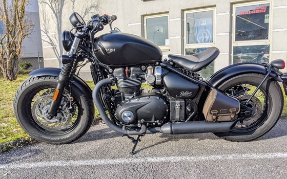 Gebrauchtmotorrad Triumph Bonneville Bobber Black - Bild 4 Gebrauchtmotorrad Triumph Bonneville Bobber Black - Bild 4