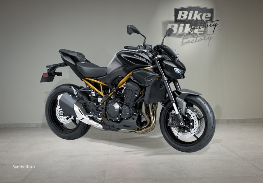Kawasaki Z900 (GY1 Grau Schwarz & Gold)