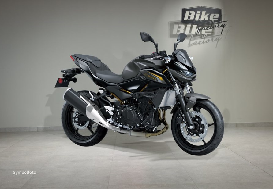 Kawasaki Z 500 (GY1 Grau Schwarz & Gold)