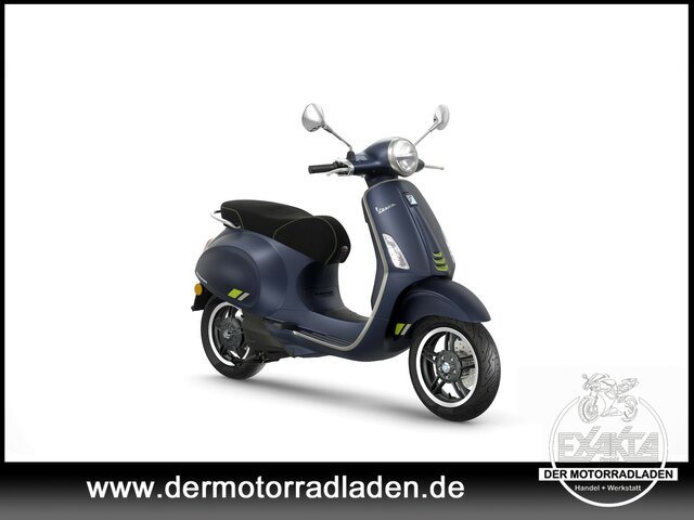 Vespa Primavera Elettrica Tech 70 km/h BLU MATT...