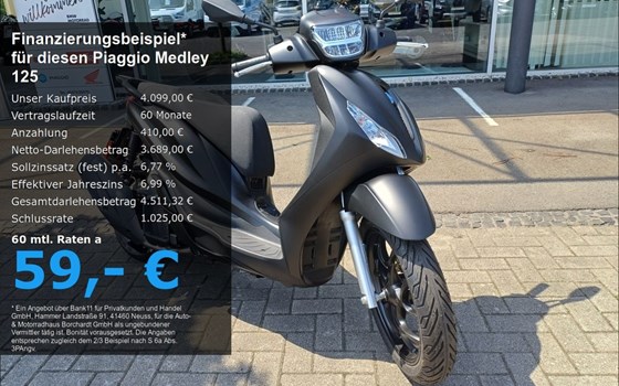 Neufahrzeug Piaggio Medley 125 ie IGET - Bild 1