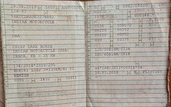 Gebrauchtmotorrad Indian Chief Dark Horse - Bild 17